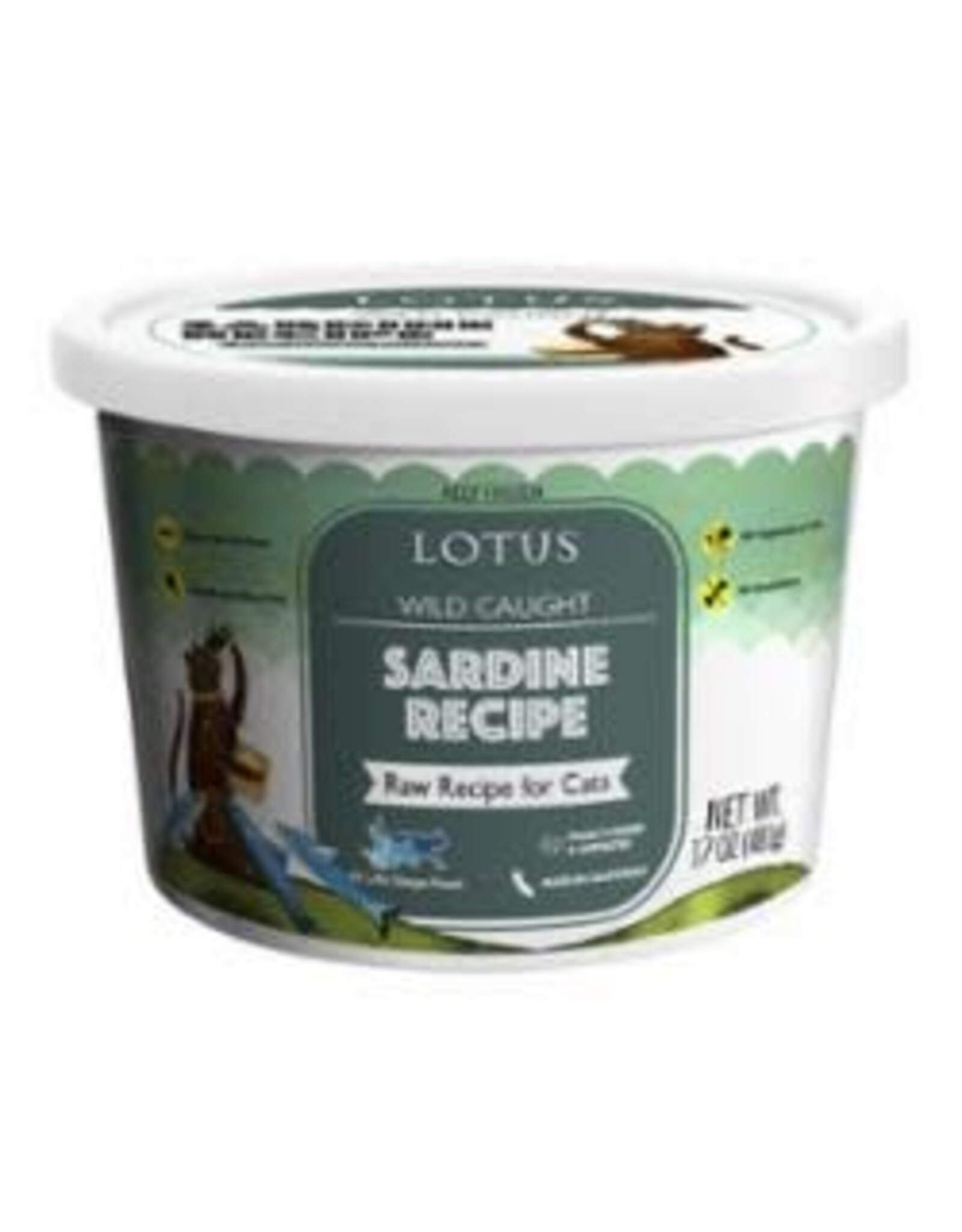 Lotus Pet Foods LOTUS CAT RAW SARDINE RECIPE