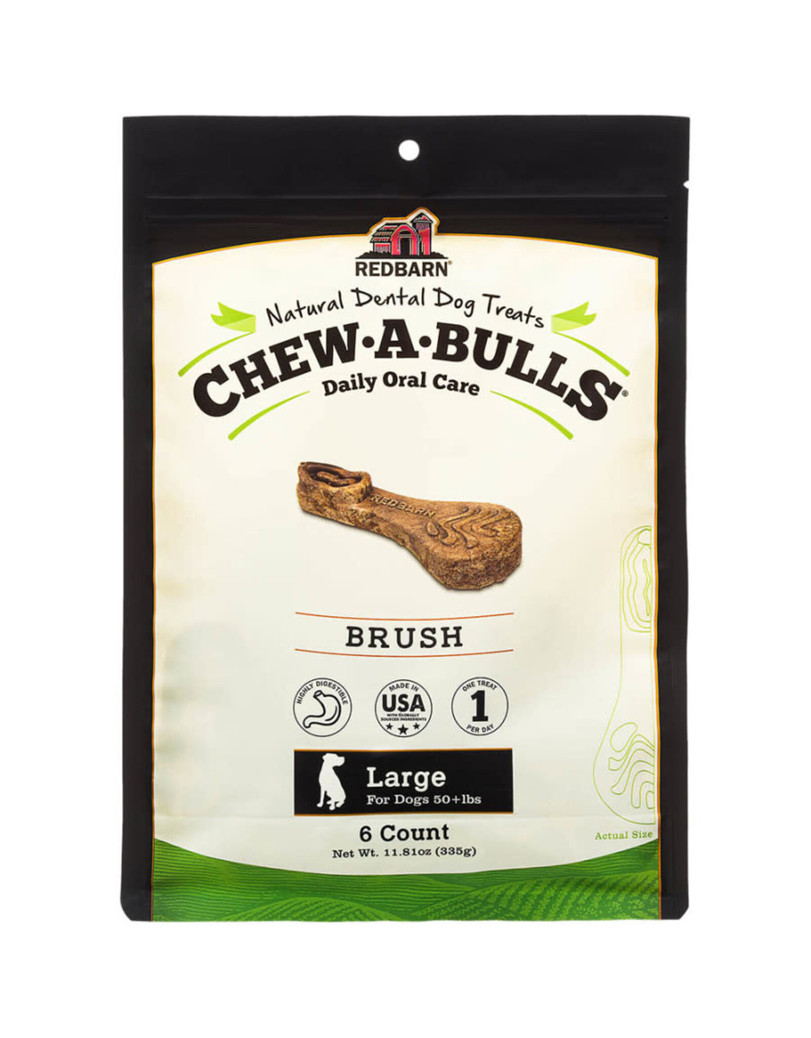 REDBARN REDBARN CHEW-A-BULL BRUSH BAG