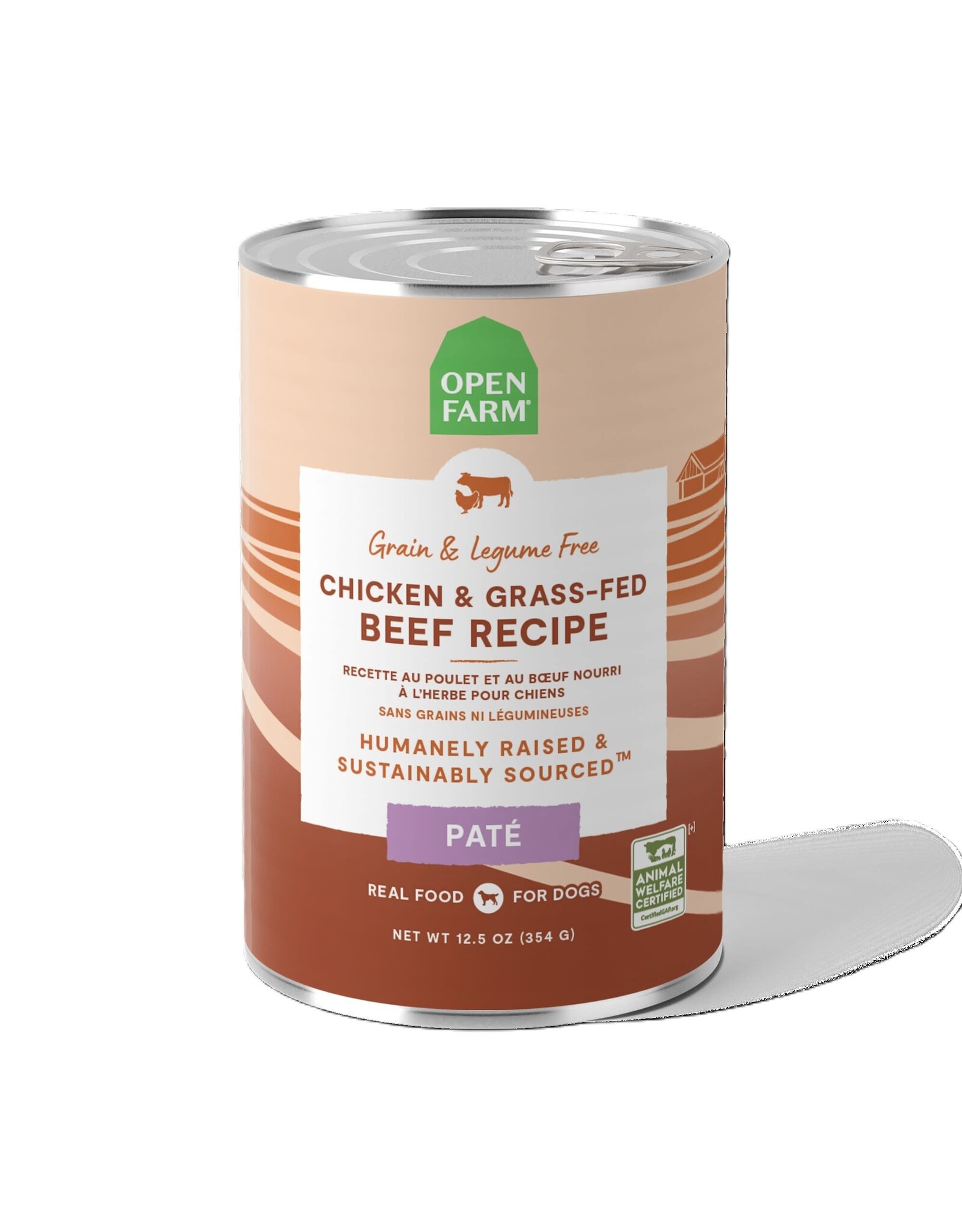 Open Farm OPEN FARM DOG CHICKEN BEEF PATE CAN 12.5OZ