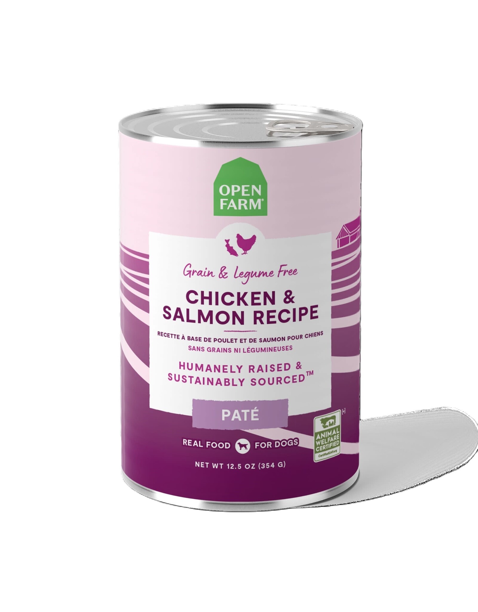 Open Farm OPEN FARM DOG CHICKEN SALMON PATE CAN 12.5OZ