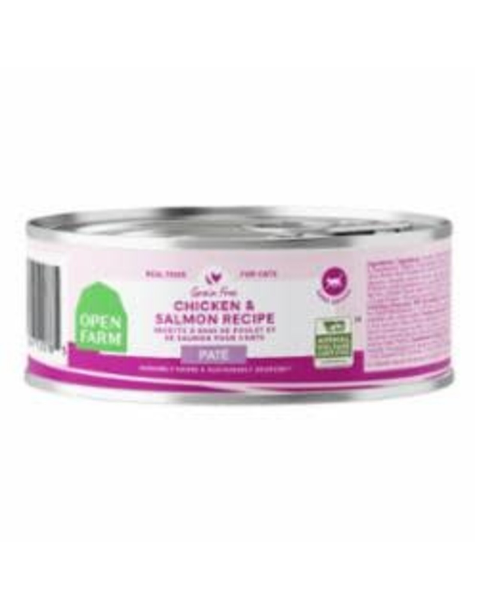 Open Farm OPEN FARM CAT CHICKEN SALMON PATE CAN 2.8OZ