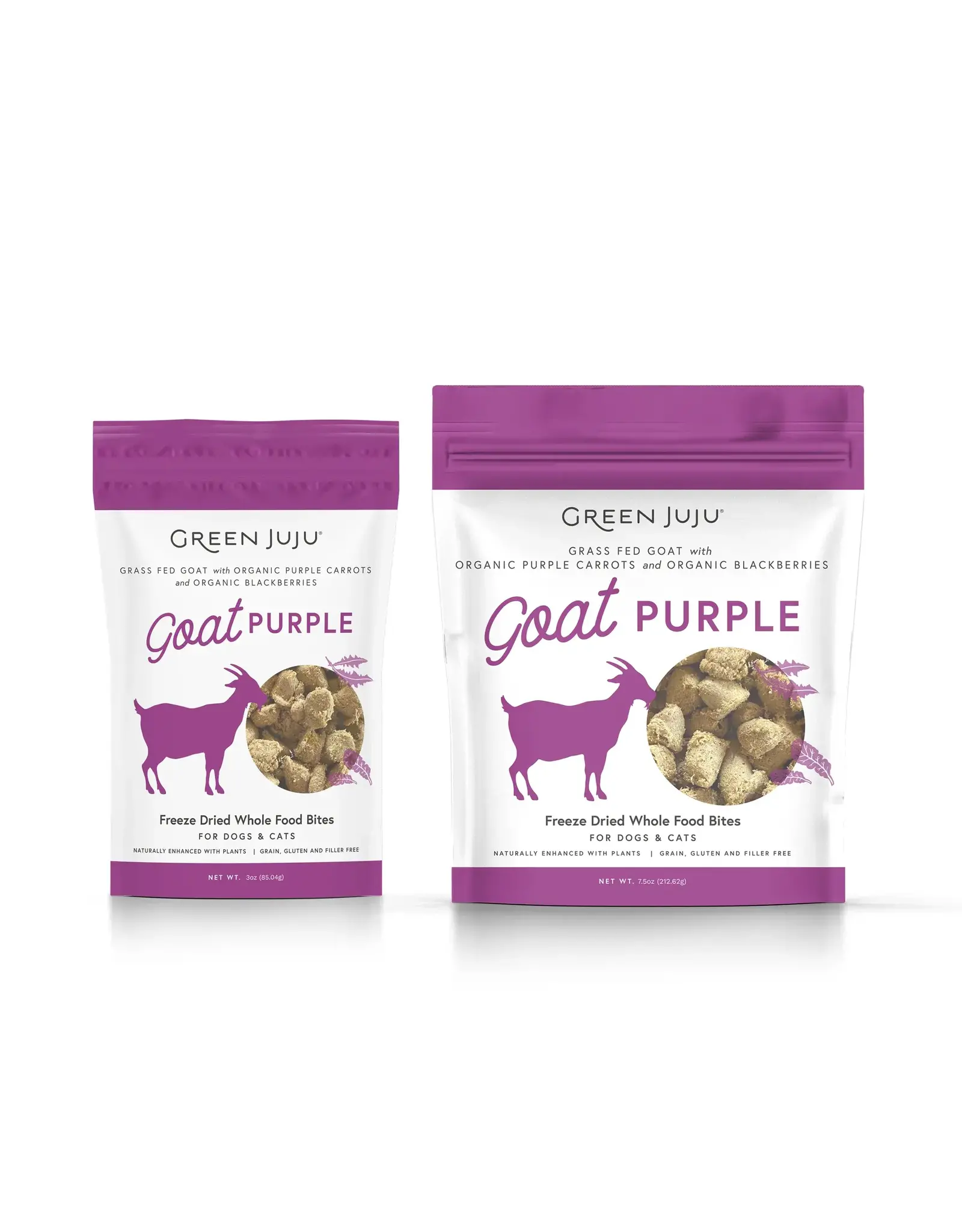 Green Juju Kitchen GREEN JUJU FREEZE DRIED GOAT PURPLE WHOLE FOOD BITES