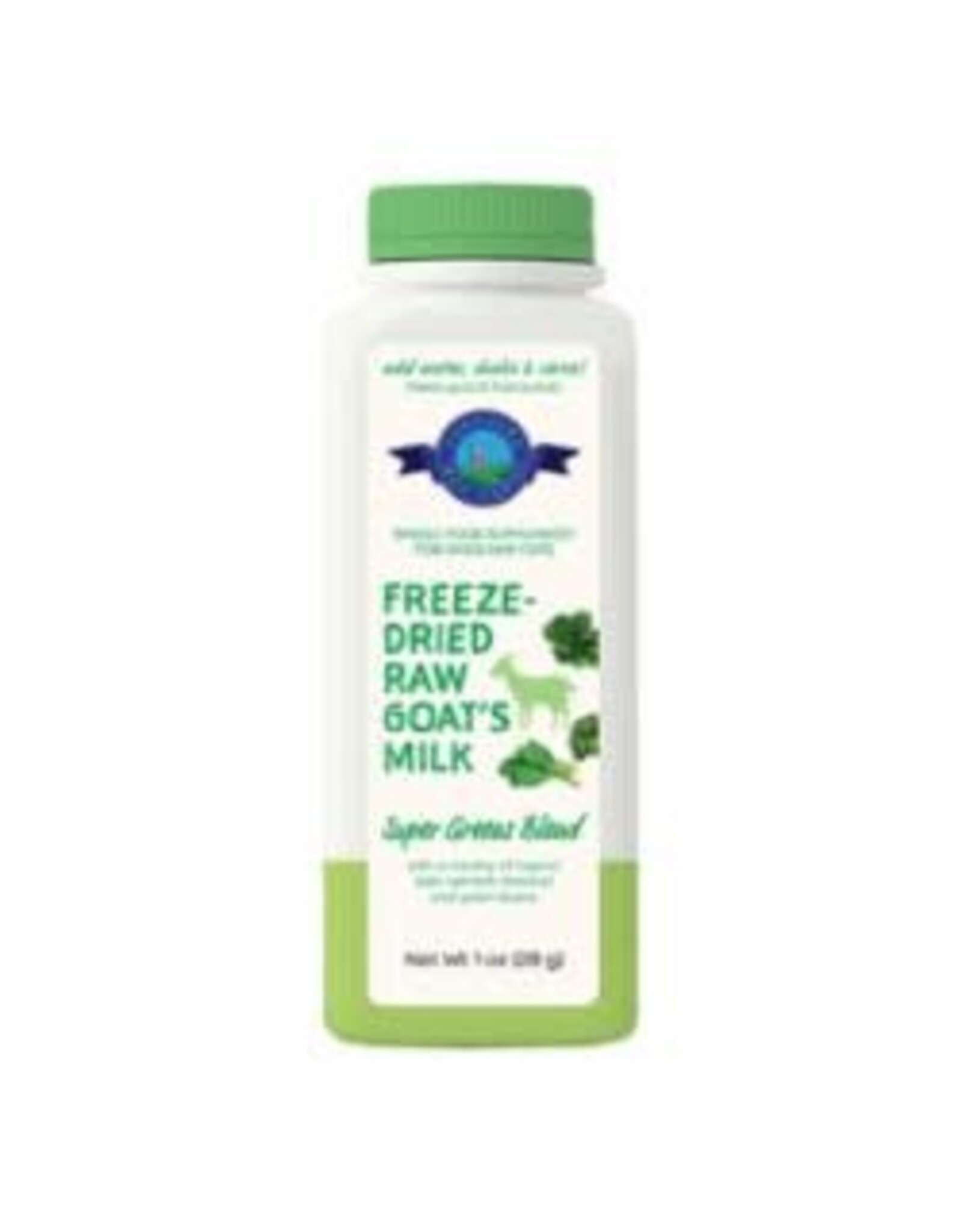 SHEPHERD BOY FARMS SHEPHERD BOY FARMS FREEZE DRIED GOAT MILK SUPER GREENS BLEND