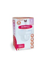 WIZSMART WIZSMART DOG ULTRADRY DISPOSABLE DIAPERS 12CT