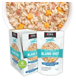 KOHA Pet KOHA DOG BLAND DIETS LAMB WHITE RICE POUCH 12.5OZ