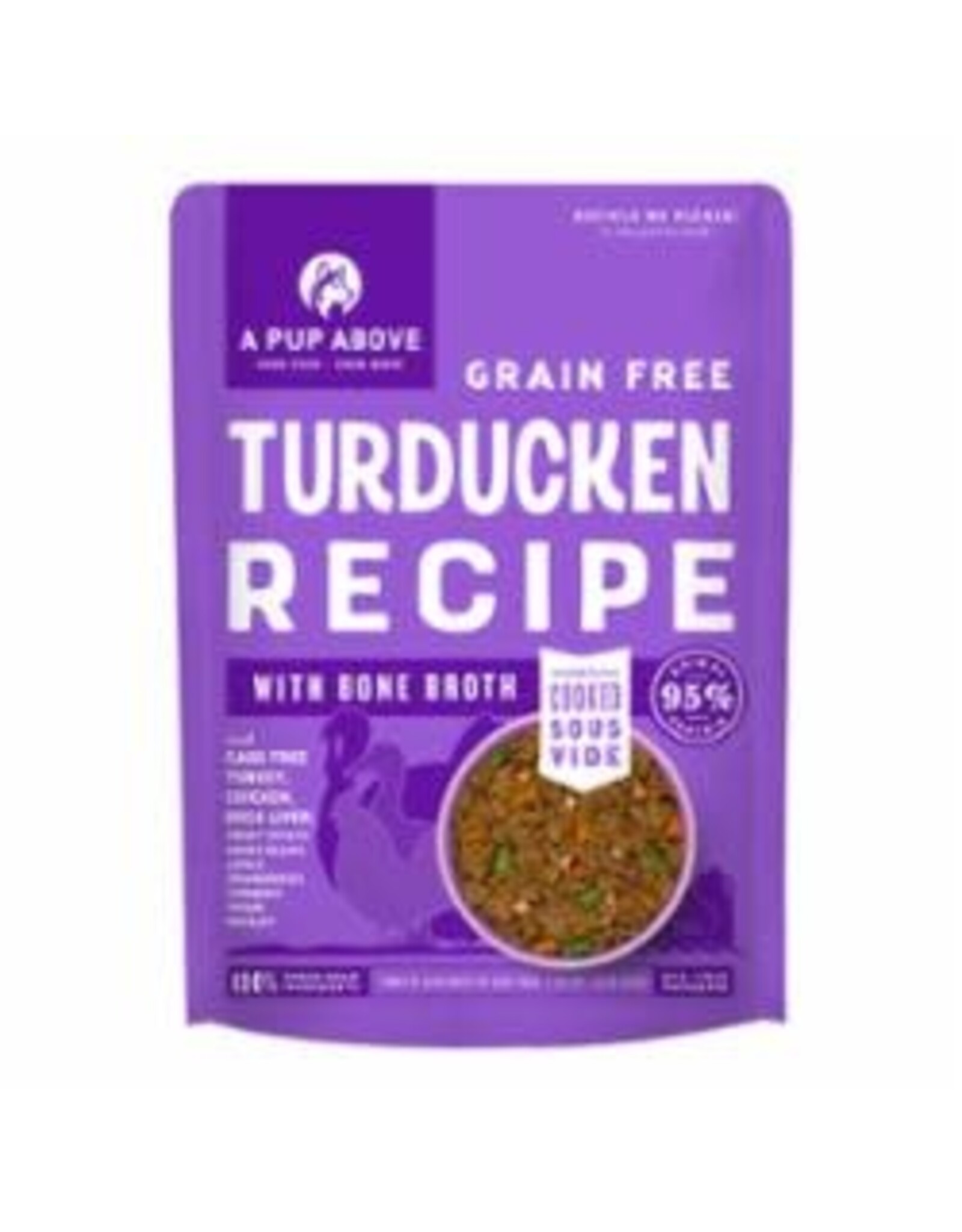 A PUP ABOVE A PUP ABOVE DOG FROZEN GRAIN FREE TURDUCKEN