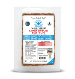 Raised Right RAISED RIGHT DOG KIDNEY SUPPORT BEEF FROZEN 1LB