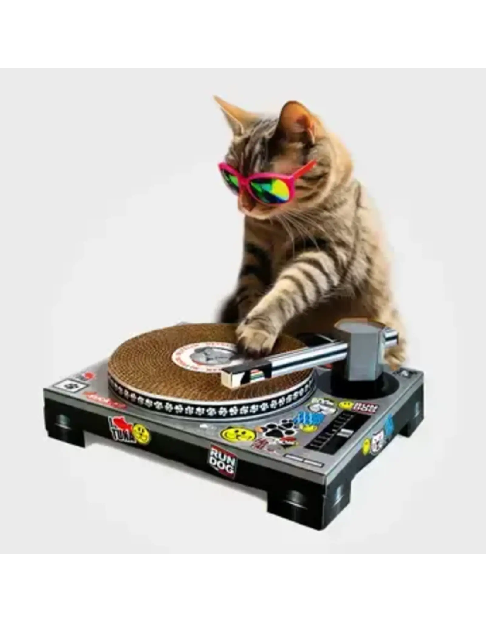 SUCK UK SUCK UK CAT SCRATCHING DJ MAT