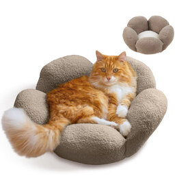 Outward Hound PURRFEC PETALS CAT BED TAN 21