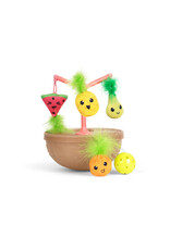 Outward Hound HUNT N' WOBBLE FRUIT BOWL WOBBLING CAT TOY