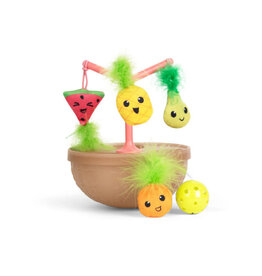 Outward Hound HUNT N' WOBBLE FRUIT BOWL WOBBLING CAT TOY