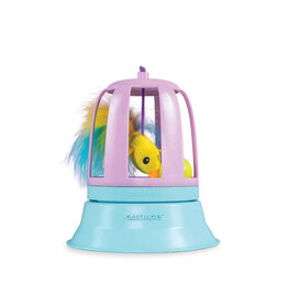 Outward Hound 2IN1 TRACK TOPPER CHIRPING BIRD TOY