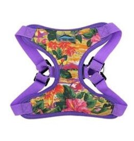 Doggie Design, Inc. DOGGIE DESIGNS STEP IN HARNESS SUNSET HIBISCUS