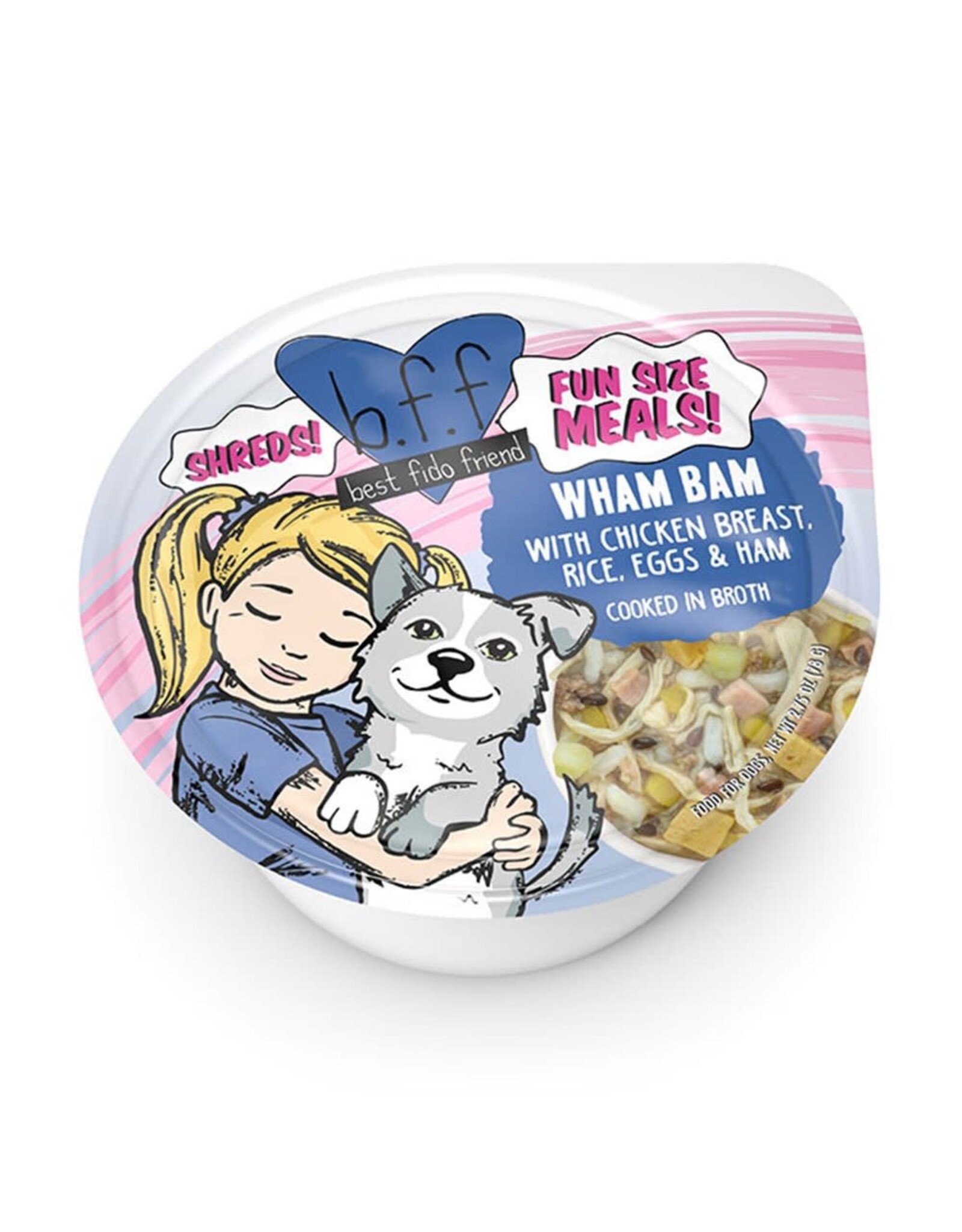 Weruva WERUVA BEST FIDO FRIEND FUN SIZED MEALS  WHAM BAM 2.75OZ