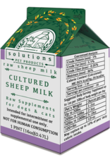 SOLUTIONS PET PRODUCTS SOLUTIONS PET PRODUCTS RAW CULTURED SHEEP'S MILK 16OZ PINT