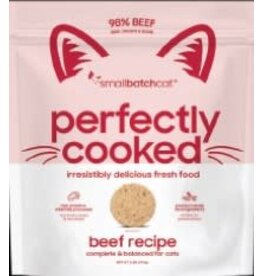 Smallbatch SMALLBATCH FROZEN CAT LIGHTLY COOKED BEEF 2LB