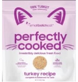 Smallbatch SMALLBATCH FROZEN CAT LIGHTLY COOKED TURKEY 2LB