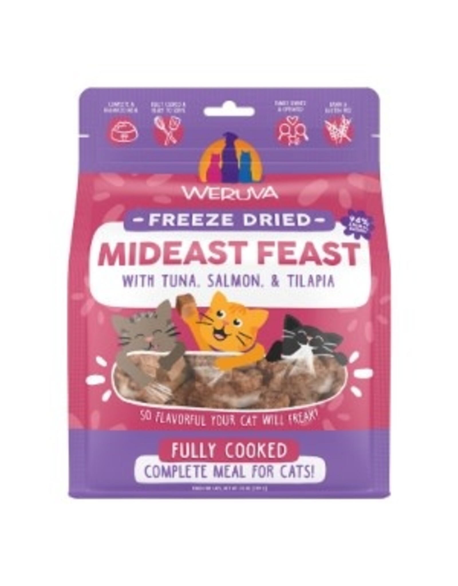 Weruva WERUVA CAT FREEZE DRIED MIDEAST FEAST 7OZ
