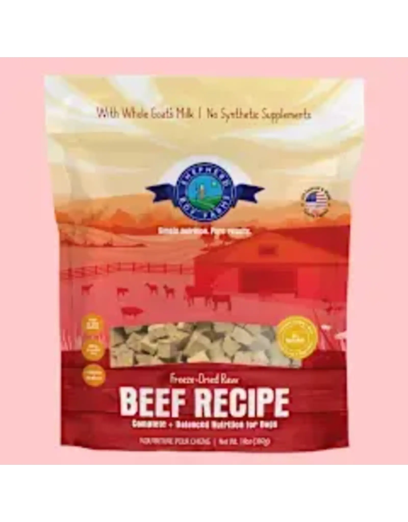 SHEPHERD BOY FARMS SHEPHERD BOY FARMS FREEZE DRIED BEEF DIET
