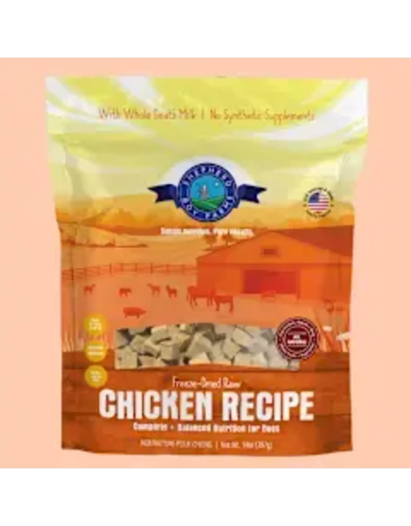 SHEPHERD BOY FARMS SHEPHERD BOY FARMS DOG FREEZE DRIED CHICKEN DIET