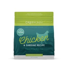 Green Juju Kitchen GREEN JUJU FREEZE DRIED DOG EXTRAS CHICKEN & SARDINE DIET 14OZ