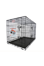 PetCrest PETCREST DOUBLE DOOR FOLDING DOG CRATE