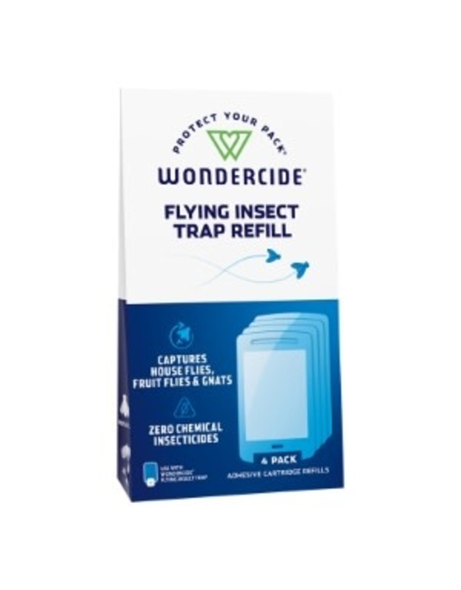 Wondercide WONDERCIDE FLYING INSECT TRAP LIGHT CARTRIDGE REFILL 4 PACK