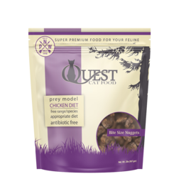 QUEST - STEVE'S QUEST CAT FROZEN CHICKEN NUGGETS 2LB