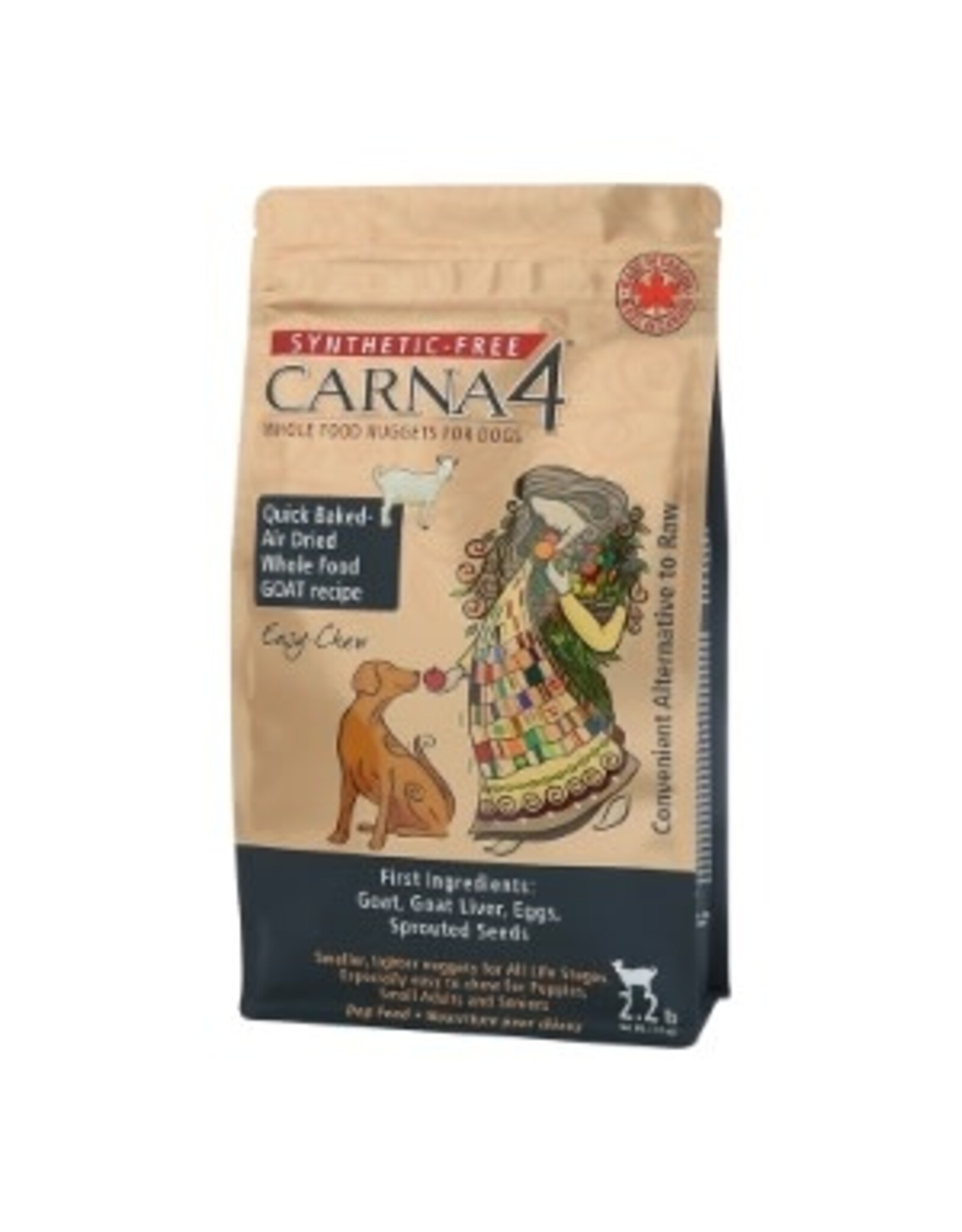 Carna4 Hand Crafted Pet Food CARNA4 DOG AIR DRIED EASY-CHEW GOAT
