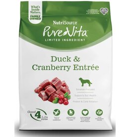 NutriSource Pet Foods PUREVITA DOG DUCK & CRANBERRY ENTREE