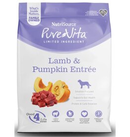 NutriSource Pet Foods PUREVITA DOG GRAIN FREE LAMB PUMPKIN