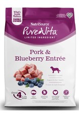 NutriSource Pet Foods PUREVITA DOG GRAIN FREE PORK & BLUEBERRY ENTREE