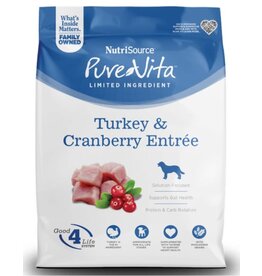 NutriSource Pet Foods PUREVITA DOG TURKEY AND CRANBERRY ENTREE