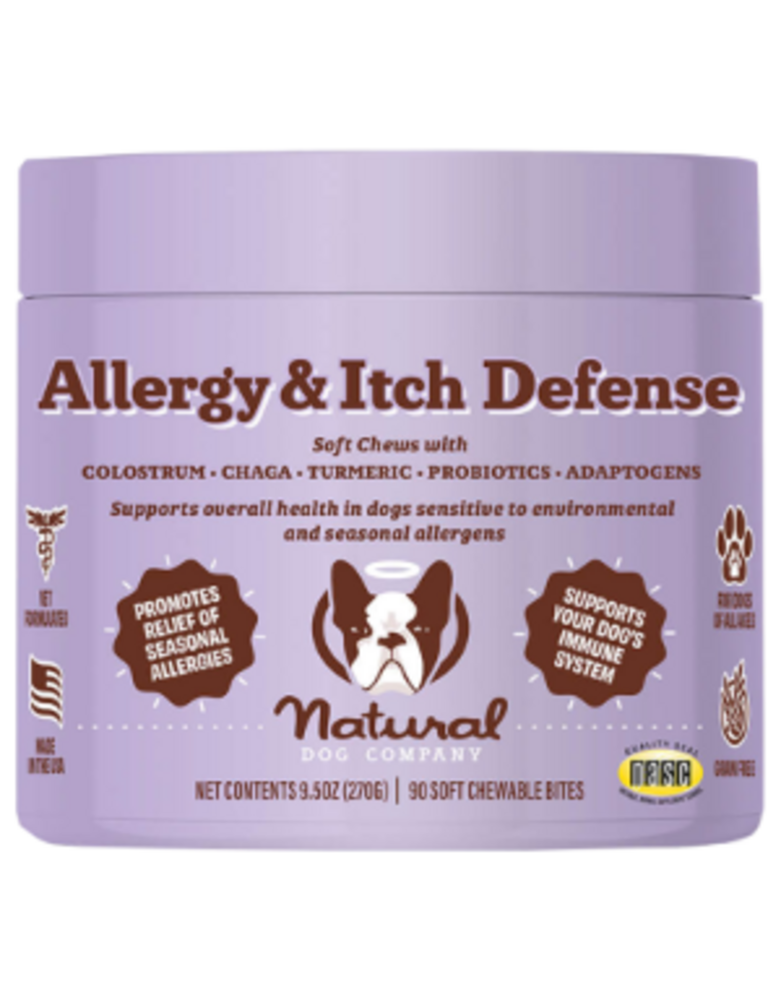 Natural Dog Company NATURAL DOG COMPANY ALLERGY ITCH SUPPLEMENT 90 CT