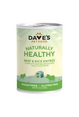 Dave's Pet Food DAVE’S DOG NATURALLY HEALTHY FOOD BEEF & RICE