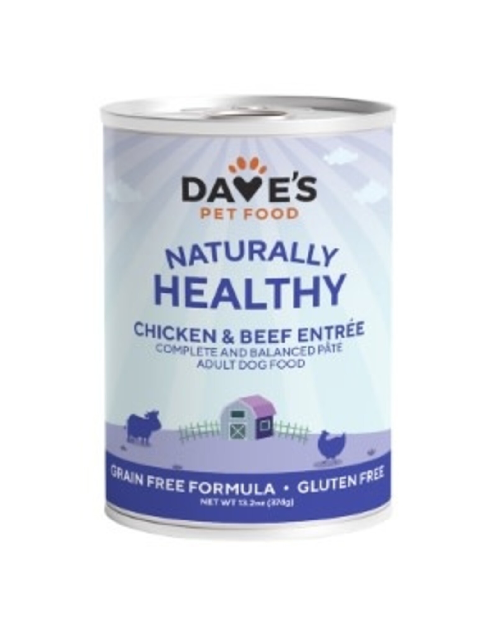 Dave's Pet Food DAVE’S DOG NATURALLY HEALTHY FOOD CHICKEN & BEEF