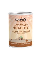 Dave's Pet Food DAVE’S DOG NATURALLY HEALTHY FOOD CHICKEN & RICE