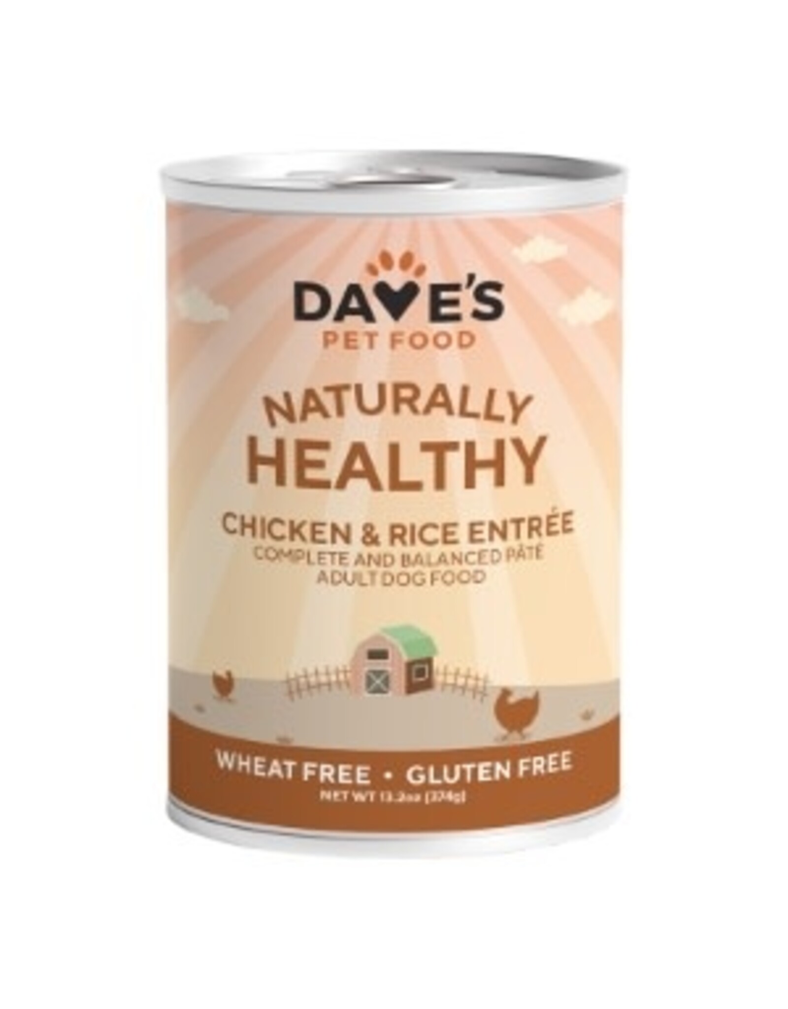 Dave's Pet Food DAVE’S DOG NATURALLY HEALTHY FOOD CHICKEN & RICE