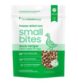 Smallbatch SMALLBATCH DOG SMALL BITES DUCK FD 19OZ