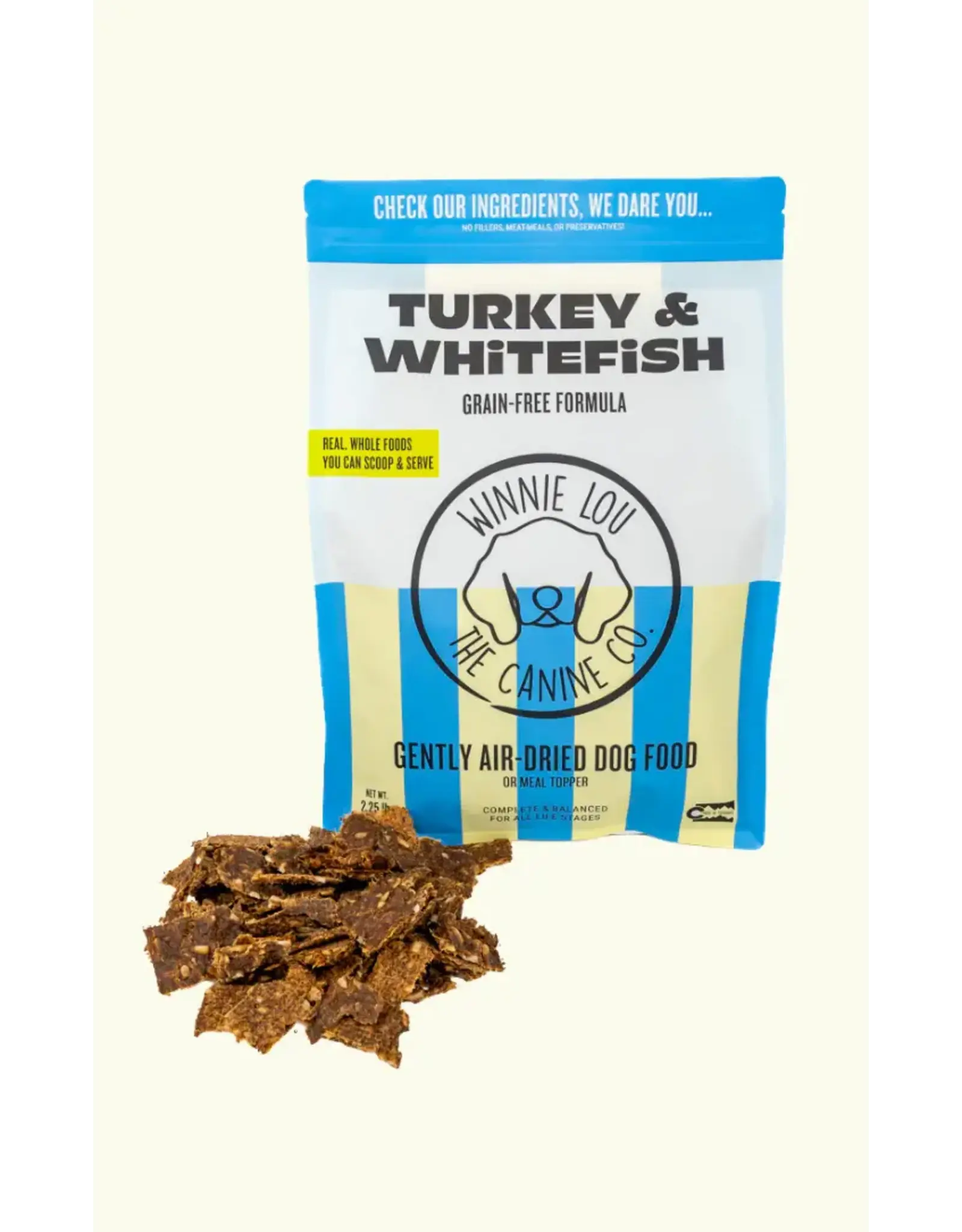 Winnie Lou WINNIE LOU AIR DRIED FOOD TURKEY AND WHITEFISH 2.25LB