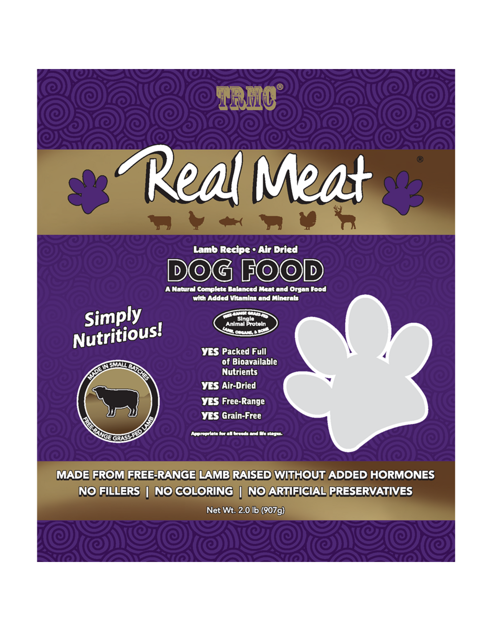 The Real Meat Company THE REAL MEAT CO. AIR-DRIED LAMB RECIPE DOG FOOD