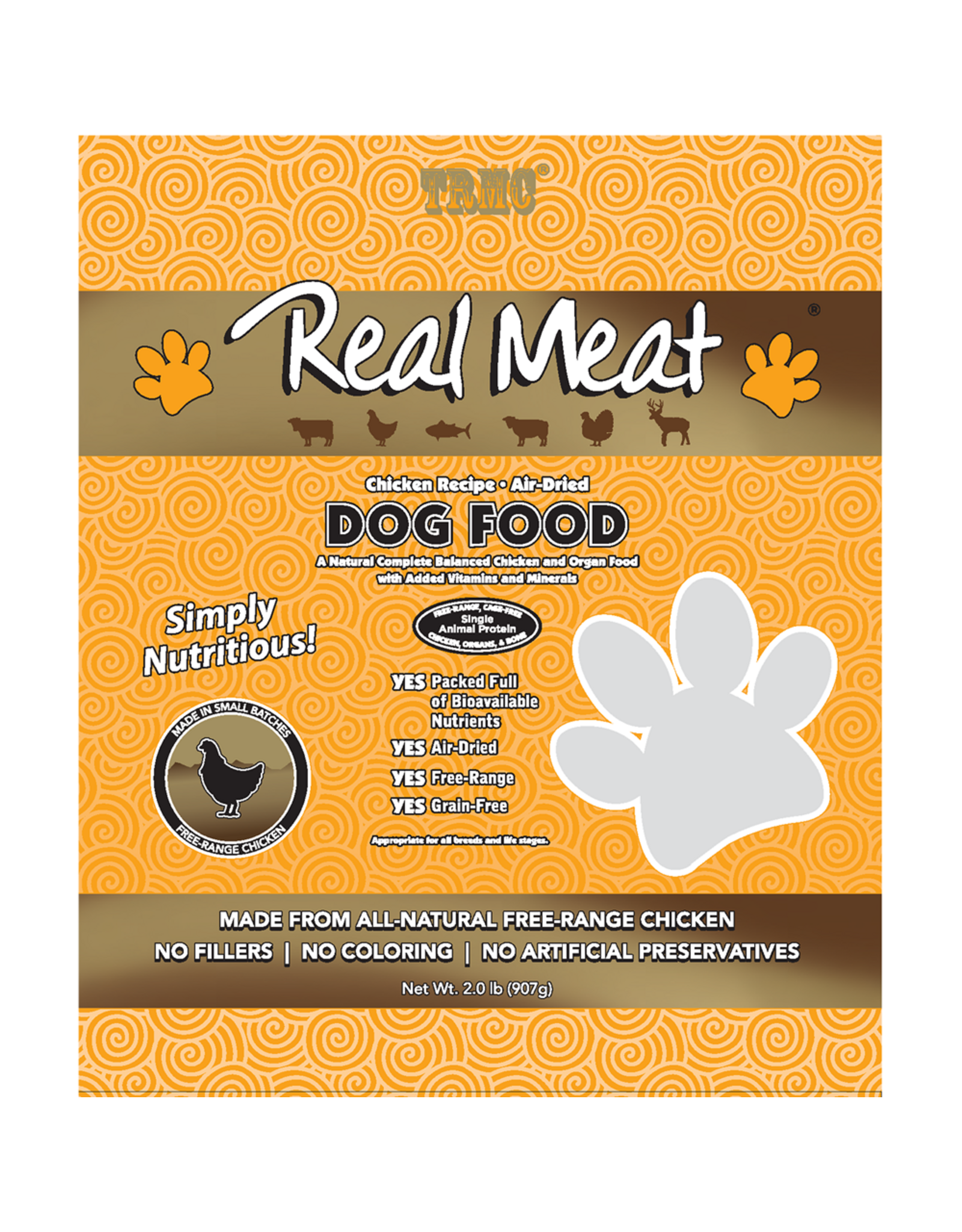 The Real Meat Company THE REAL MEAT CO. DOG AIR-DRIED CHICKEN RECIPE DOG FOOD