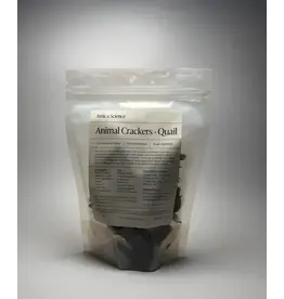 AMICA SCIENCE AMICA SCIENCE ANIMAL CRACKERS QUAIL 85G