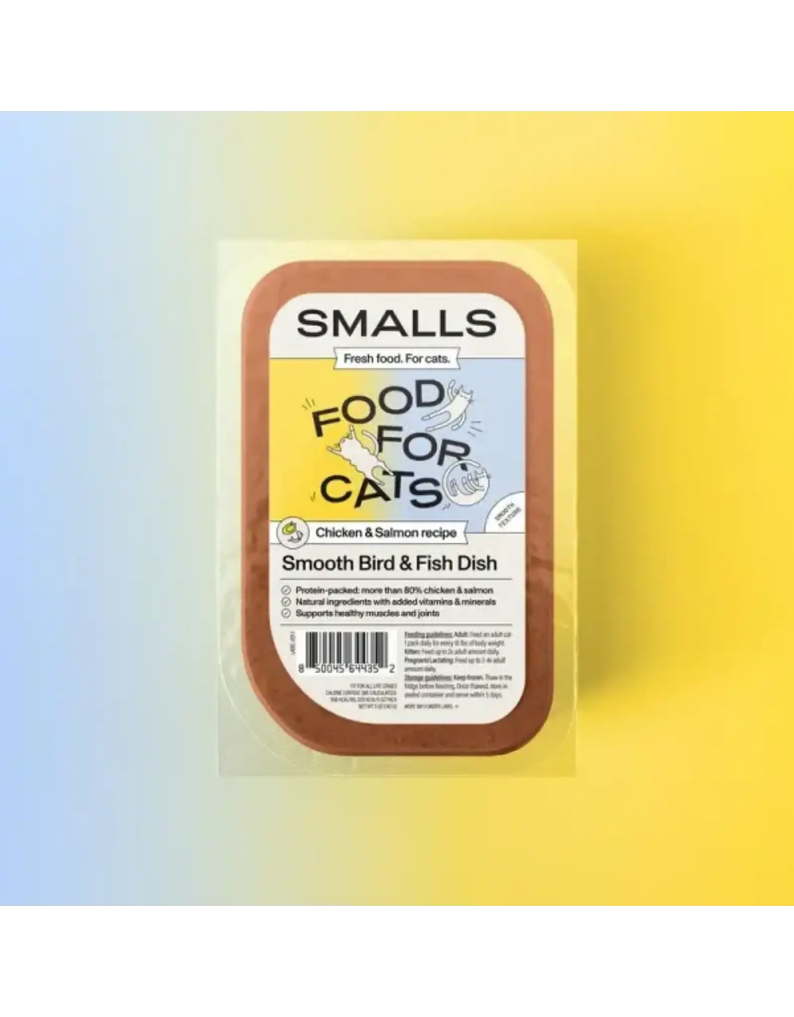 SMALLS FRESH FOOD SMALLS FRESH FOOD FOR CATS SMOOTH CHICKEN & SALMON 5OZ SINGLE