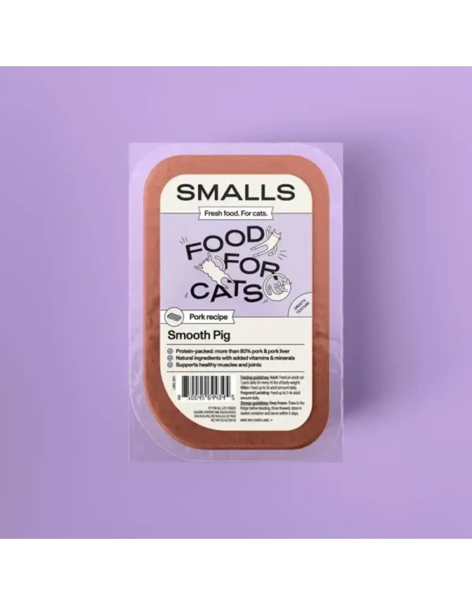 SMALLS FRESH FOOD SMALLS FRESH FOOD FOR CATS SMOOTH PORK 5OZ SINGLE