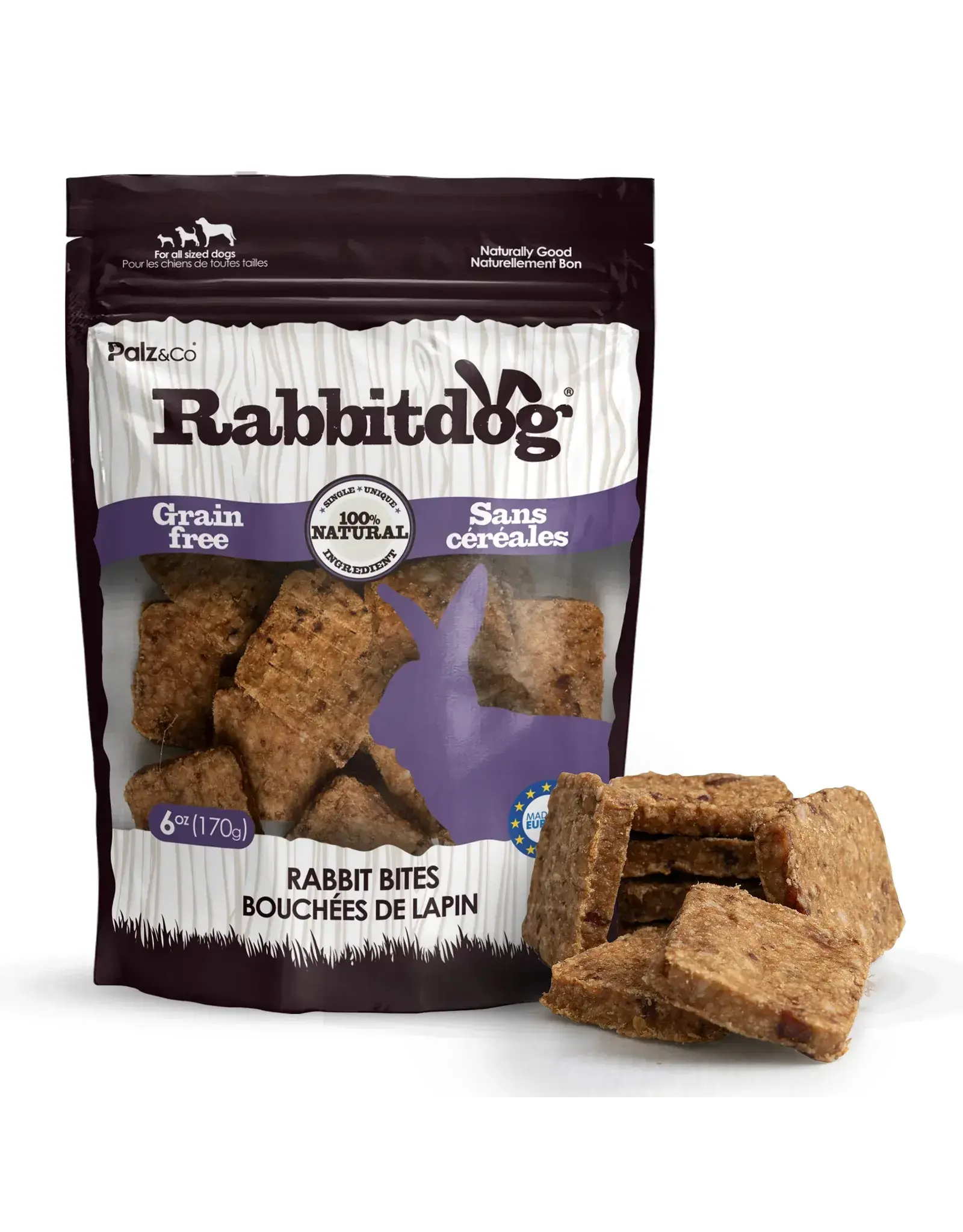 PALZ & CO PALZ & CO RABBITDOG RABBIT BITES 6OZ