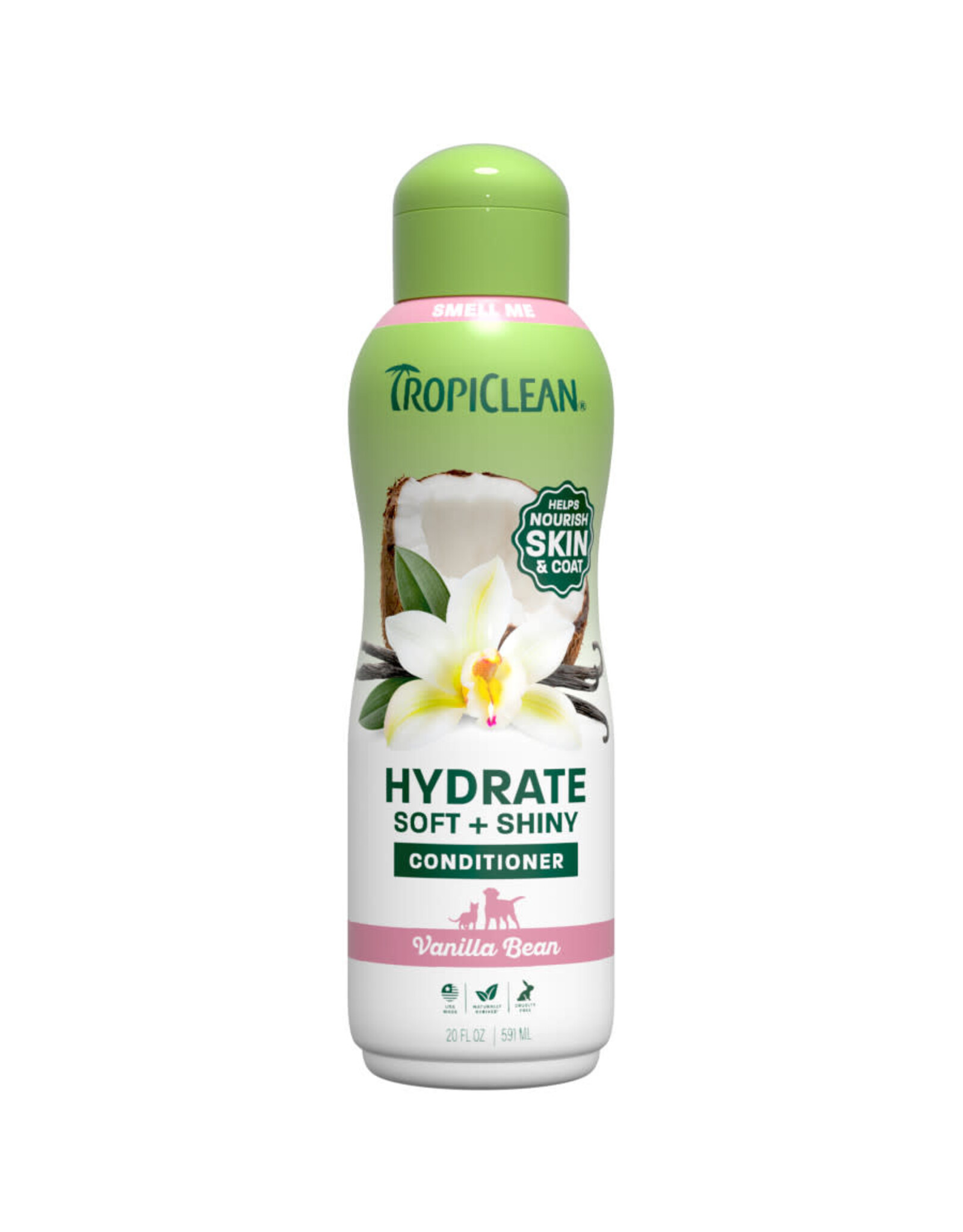 TropiClean TROPICLEAN HYDRATE VANILLA BEAN  CONDITIONER 20OZ