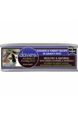 Dave's Pet Food DAVE'S CAT  SAUCEY PATE CHICKEN & TURKEY 5.5OZ