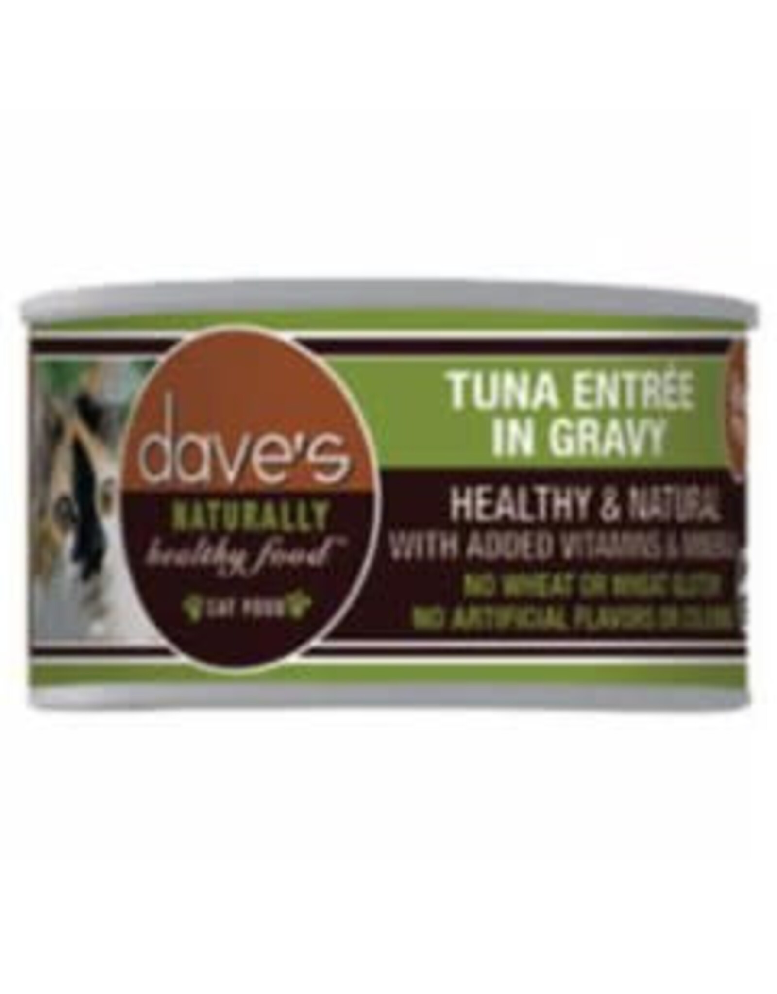 Dave's Pet Food DAVE'S CAT NATURAL TUNA IN GRAVY 3OZ