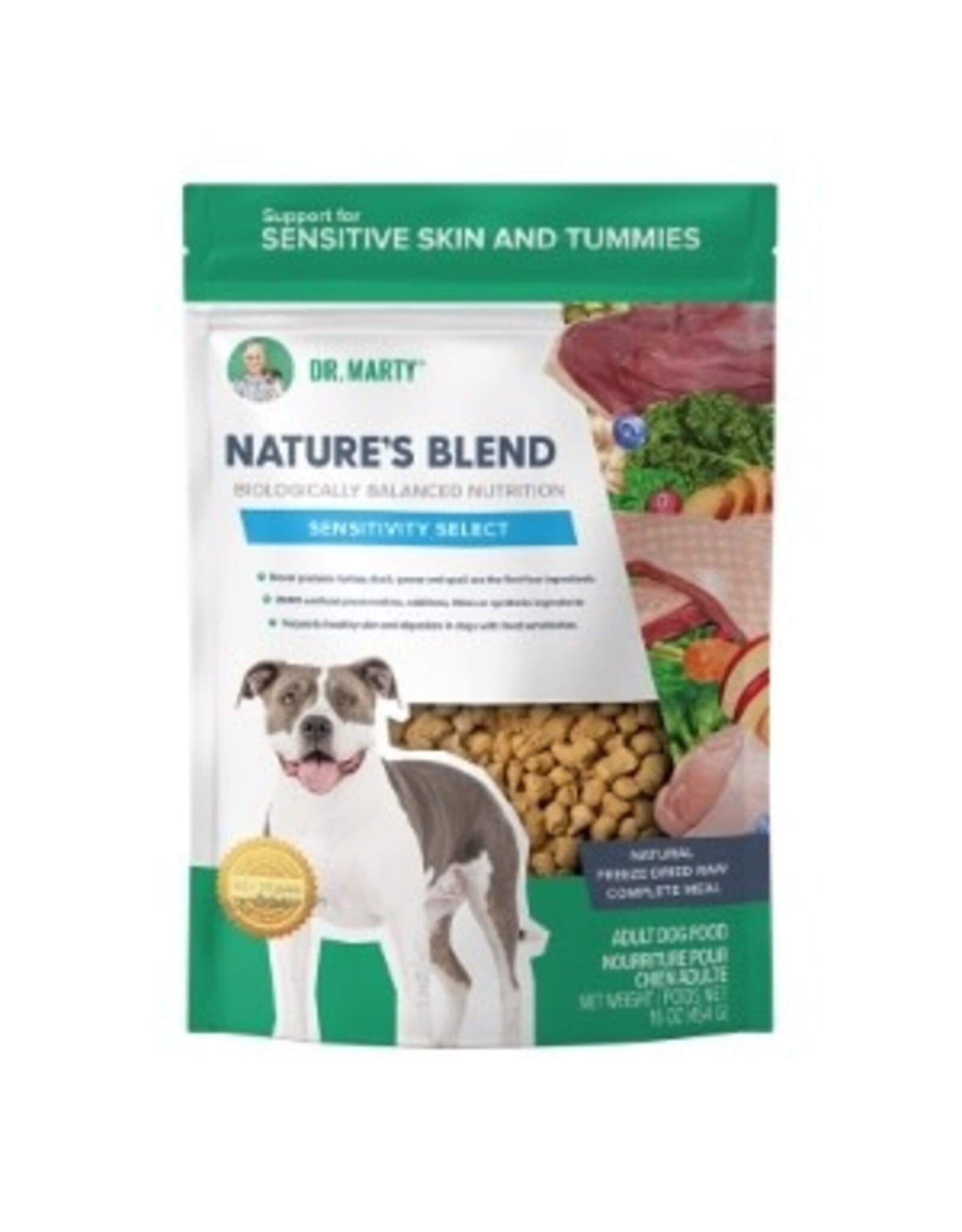 DR. MARTY DR. MARTY DOG FREEZE-DRIED NATURE'S BLEND SENSITIVITY SELECT